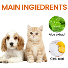 Yegbong Pet Ear Wipes, Pet Ear Cleaning Deodorizing Removing Mite And Earwax Cleaning Wipes