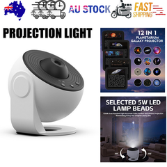 13in1 Galaxy Starry Sky Projector Night Light Rotating LED Planetarium Star Lamp