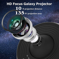 13in1 Galaxy Starry Sky Projector Night Light Rotating LED Planetarium Star Lamp