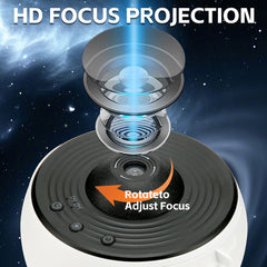 13in1 Galaxy Starry Sky Projector Night Light Rotating LED Planetarium Star Lamp
