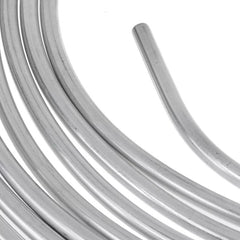 2 Packs 3/16 inch Brake Line Kit 25Ft Tube Rolls Zinc Steel with 32 Fittings NEW