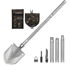 Camping Shovel Folding Outdoor Survival Tools Multifunction Hiking Military