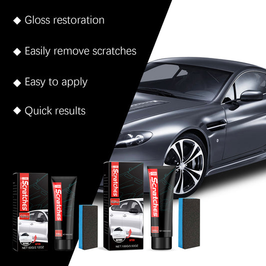 cratches Remover, Paint Cleaning Decontamination Wax Scratch Retreading Paste Repair Car Wax