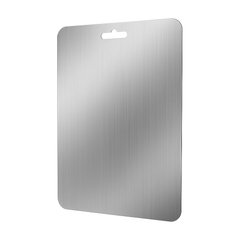 Cutting Board Double-Sided Stainless Steel Chopping Boards for Kitchen Camping 36x25cm