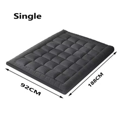 5CM Bedding Luxury Pillowtop Mattress Topper Mat Pad Antibacterial and dust mite-resistant Single:92*188