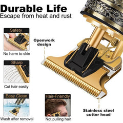 Professional Mens Hair Clippers Shaver Trimmers Machine Cordless Beard Electric
