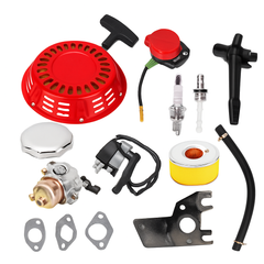 For Honda GX160 5.5HP Recoil Carburetor Ignition Coil Spark Plug Air Filter