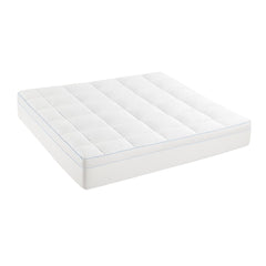 1500GSM Bamboo Mattress Topper Extra Thick 10CM Bed Topper super King: 203 x 203 + 40 cm