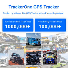4G GPS Tracker for Car/Moto/Luggage - Waterproof, Real-time Tracking 30 Days Battery Life, Remote Control via Trial App.