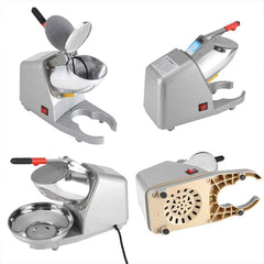 Upgraded Electric Ice Crusher Shaver Snow Cone Maker Commercial Machine2200r/m