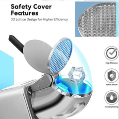 Upgraded Electric Ice Crusher Shaver Snow Cone Maker Commercial Machine2200r/m