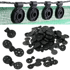50PCS Shade Cloth Plastic Clips Heavy Duty Lock Sun Shade Cloth Net Greenhouse