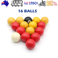 2" inch Pool Balls Red And Yellow 16 Balls Billiards cues balls
