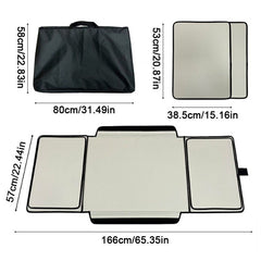 Portable Jigsaw Puzzle Board Mat Holds up to 1000 Pcs Puzzle Surface Holder