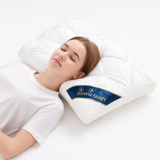 1 Pack Luxury Hotel Pillows Standard Queen Size – Soft Down Alternative 5 Star