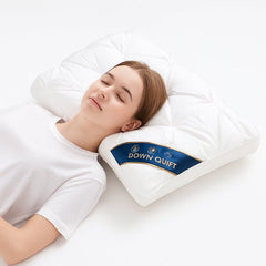 1 Pack Luxury Hotel Pillows Standard Queen Size – Soft Down Alternative 5 Star