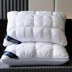 1 Pack Luxury Hotel Pillows Standard Queen Size – Soft Down Alternative 5 Star