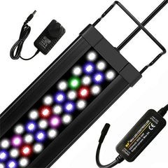 2Sets LED Light 40cm Full Spectrum Aquarium Lighting Aqua Plant Fish Tank Lamp 15W