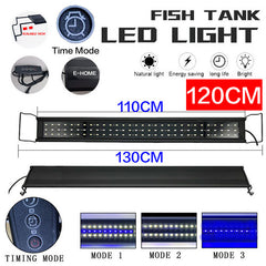 120 CM 150W 244LED Aquarium LED Lighting Marine Aqua Fish Tank Light NEW