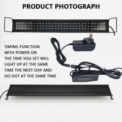 120 CM 150W 244LED Aquarium LED Lighting Marine Aqua Fish Tank Light NEW