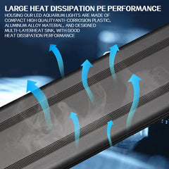 120 CM 150W 244LED Aquarium LED Lighting Marine Aqua Fish Tank Light NEW