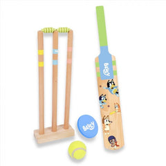 Bluey Wooden Cricket Set