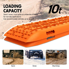 X-BULL 4WD Recovery tracks 10T 2 Pairs/ Sand tracks/ Mud tracks/ Mounting Bolts Pins Gen 2.0