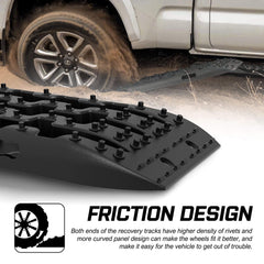 X-BULL Recovery tracks Sand tracks KIT Carry bag mounting pin Sand/Snow/Mud 10T 4WD-black Gen3.0