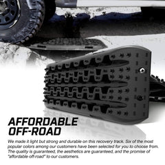 X-BULL Recovery tracks Sand tracks KIT Carry bag mounting pin Sand/Snow/Mud 10T 4WD-black Gen3.0