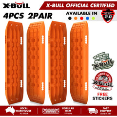 X-BULL Recovery Tracks Sand Track Mud Snow 10T 2 Pairs 4PC 4WD 4X4 Gen 2.0