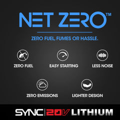 BAUMR-AG BW3 20V SYNC Cordless Leaf Blower, Skin Only