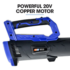 POWERBLADE BW4 20V Cordless Electric Leaf Blower Kit, with Battery and Fast Charger