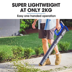 POWERBLADE BW4 20V Cordless Electric Leaf Blower Kit, with Battery and Fast Charger