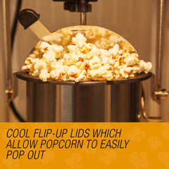 EuroChef Popcorn Machine - Popper Popping Classic Cooker Microwave