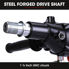BAUMR-AG 1800W 120mm Handheld Core Drill & 76mm Diamond Drill Bit Combo, for Concrete Coring Hole Drilling