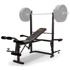 PROFLEX 7in1 Weight Bench Press Multi-Station Home Gym Leg Curl Equipment Set
