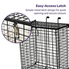 EQUIPMED Mobility Scooter Basket for VentureCruise, LeisureCruise & ProRider, Simple Tool-less attachment