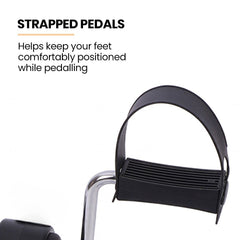 PROFLEX Foldable Mini Pedal Exerciser with Adjustable Resistance