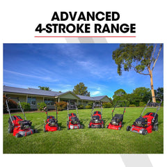 Baumr-AG 248cc Lawn Mower 4-Stroke 21 Inch Petrol Lawnmower 4-in-1 Self-Propelled Electric Start