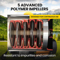 Protege Multi Stage Water Pump High Pressure Rain Tank Garden Farm House