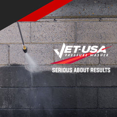 JET-USA 5000PSI Turbo Head Nozzle High Pressure Washer Water Cleaner 1/4 BSP