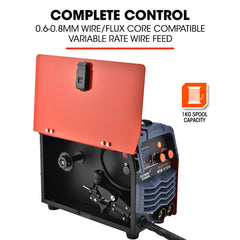 ROSSI 170Amp MIG ARC Stick Welder, with Carry Case & Accessories, 15A Plug