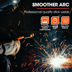 ROSSI Portable Inverter Welder Plasma Cutter, 3in1 Multi-function Cut/MMA/TIG Welding Machine, 15A Plug