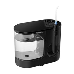 Orku 1000ml Water Flosser Electric Oral Irrigator - Stepless Pressure Black