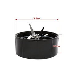 Kitchee 500ml Tall Cup Replacement + Extractor Cross Blade for Magic Bullet