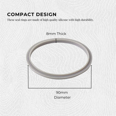 Kitchee For Nutribullet Short Cup + Extractor Blade + Grey Seal