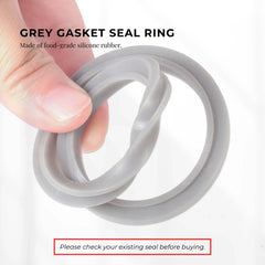 Kitchee 4x Grey Gasket Seal Ring For Nutribullet Model 600 900 1200W 90mm