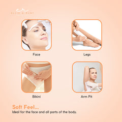 100 Yards 91m Wax Roll - 70gsm Non Woven Disposable Hair Removal Waxing Strips