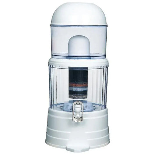 Orku 14L Benchtop Water Filter - 8 Stage Mineral Gravity Filtration System