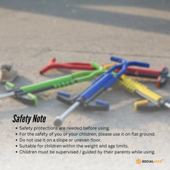 Social Hike Green Pogo Stick - Kids Jumping Jackhammer Exercise Hopper Toy